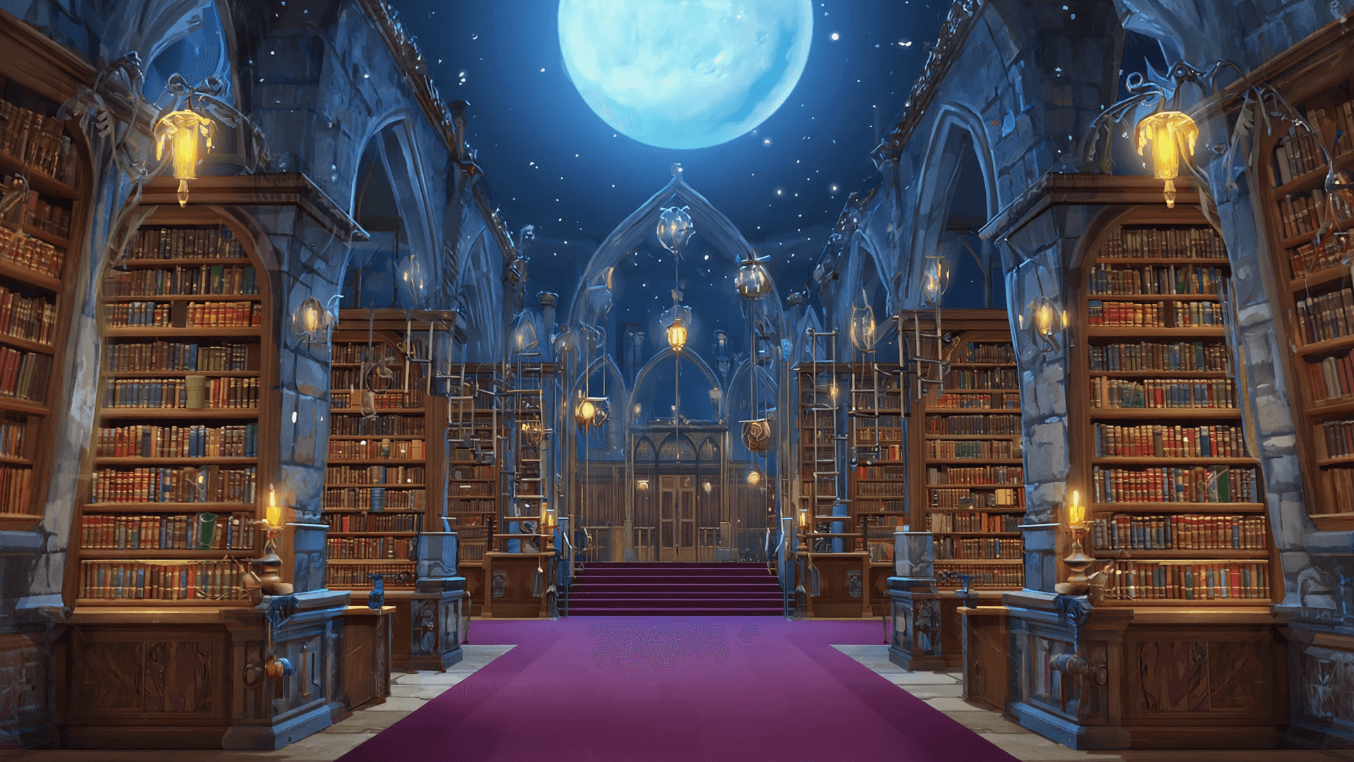 A library at the edge of a prophecy