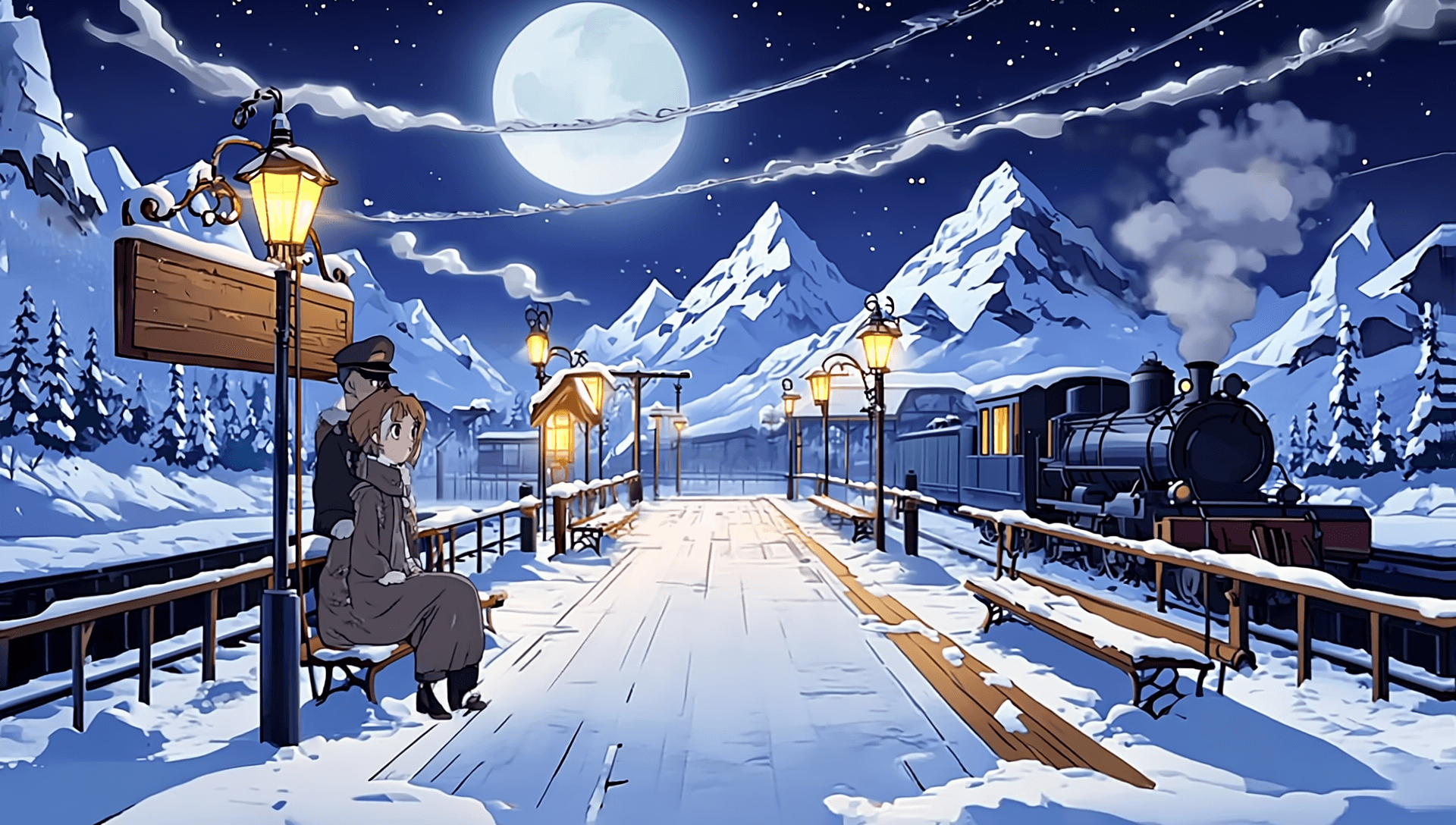 The last train to the moon